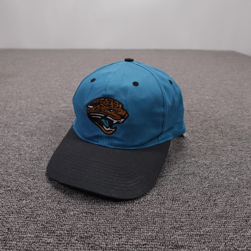 Vintage Jacksonville Jaguars Hat Cap One Size Blue‎ NFL Football Logo Athletic